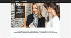 Desktop Screenshot of cantonvisioncenter.com